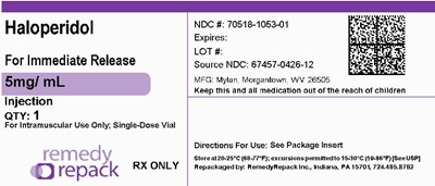 Haloperidol  5mg mL 70518 1053 01